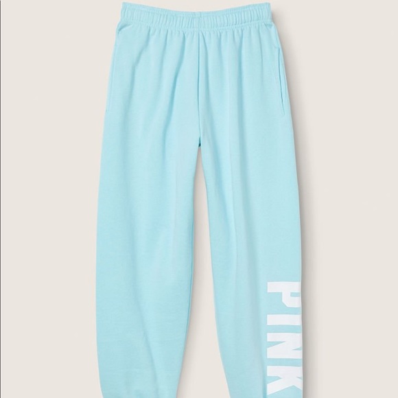 PINK VS campus jogger campus quarter zip pullover blue breeze sans classic - Picture 4 of 15